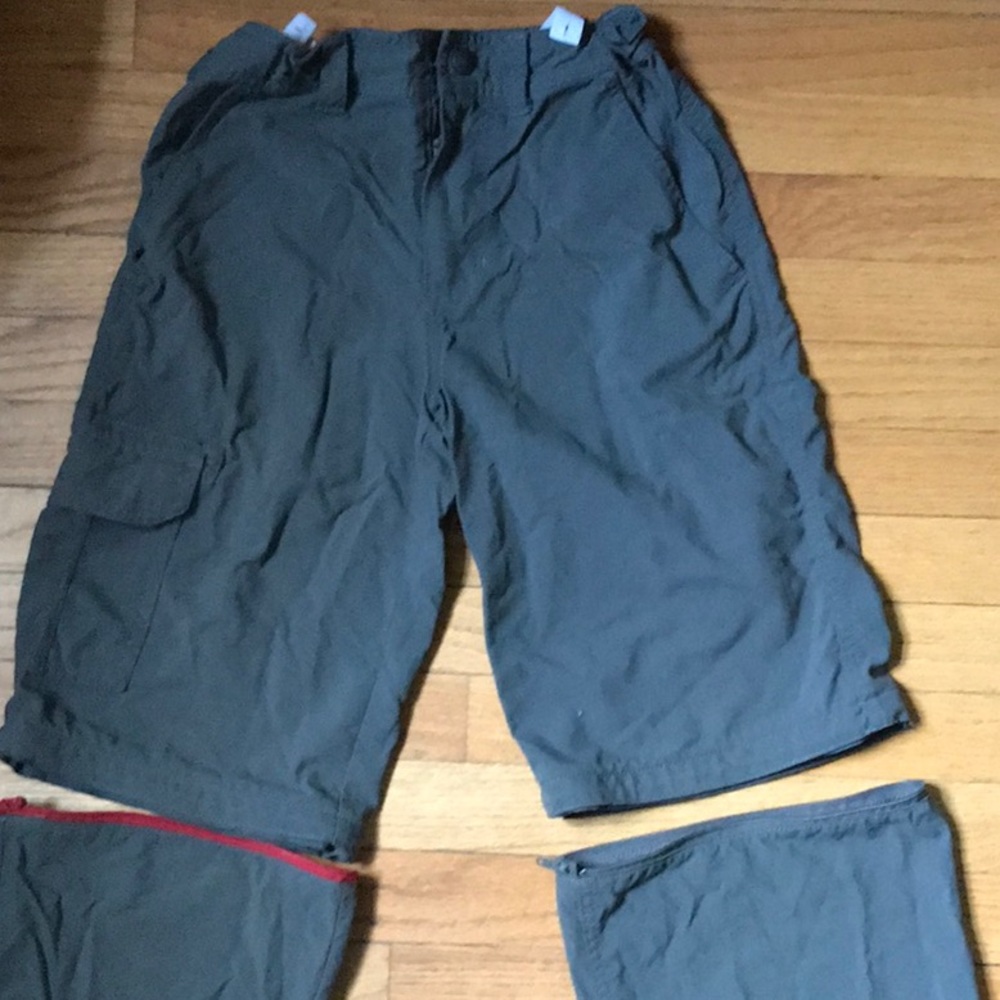 L.L. Bean Trekking convertible pants, boys 12